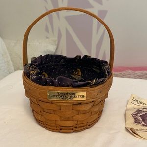 1991 Longaberger Discovery Basket.